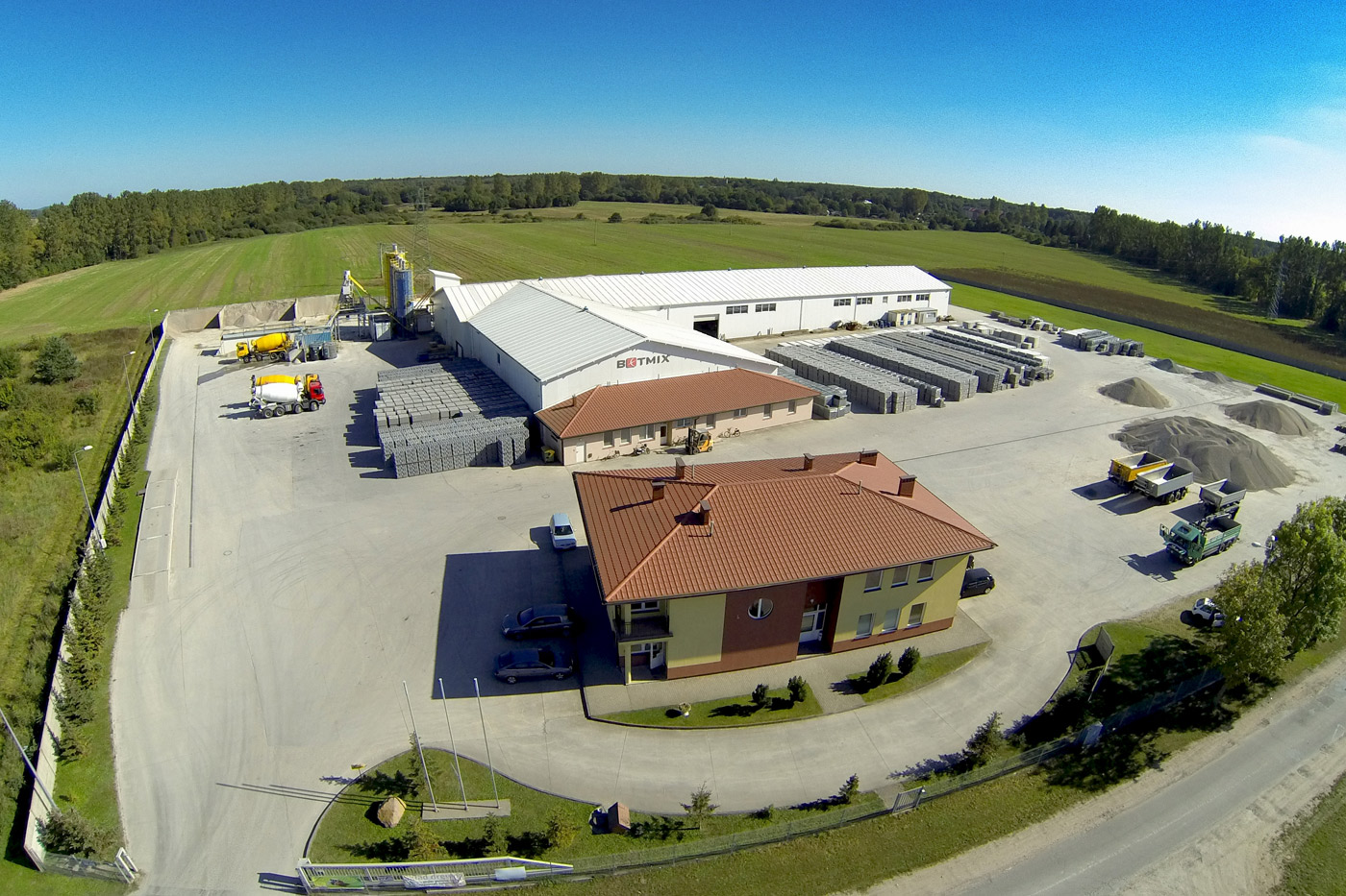 Betmix Trzebiatów, Nowogard Kołobrzeg. Wytwórnia betonu Kołobrzeg, Nowogard, Trzebiatów